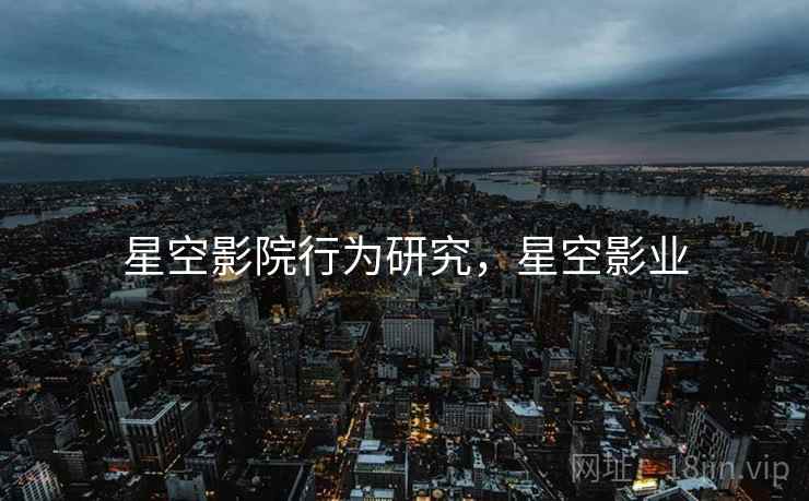 星空影院行为研究，星空影业
