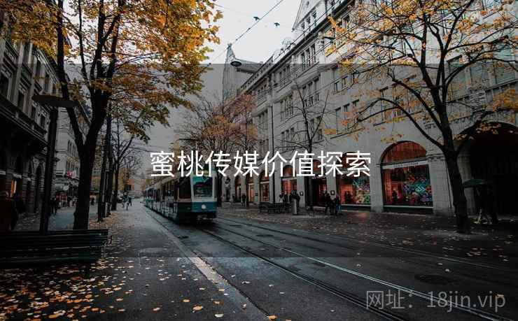 蜜桃传媒价值探索