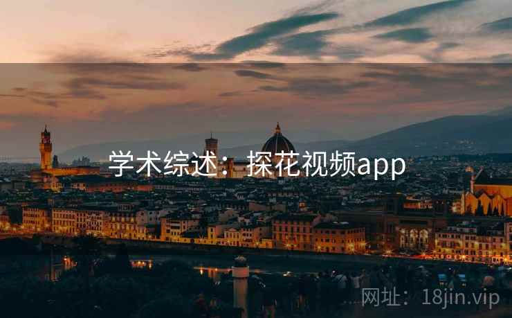 学术综述：探花视频app