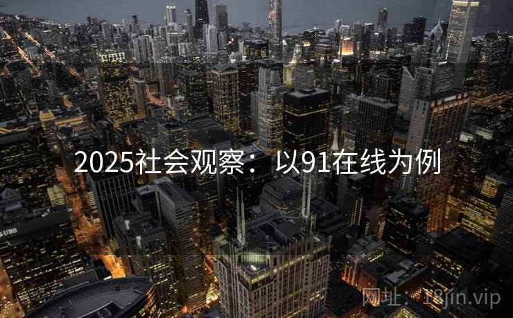 2025社会观察：以91在线为例