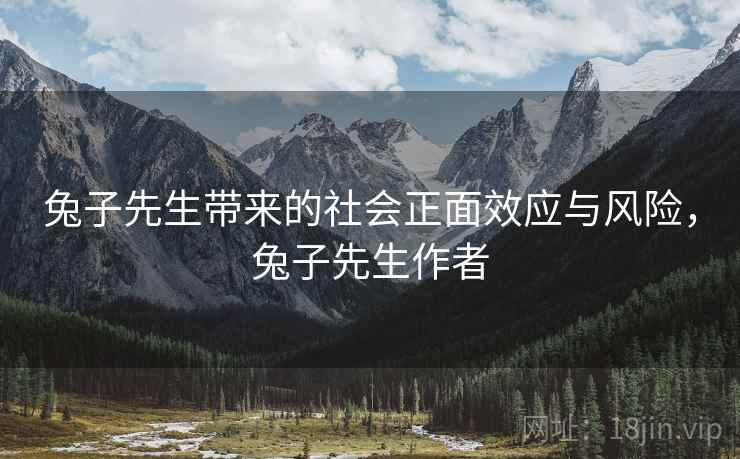 兔子先生带来的社会正面效应与风险，兔子先生作者