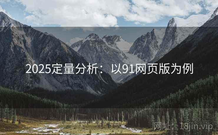 2025定量分析：以91网页版为例