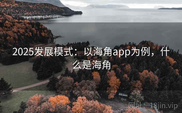 2025发展模式：以海角app为例，什么是海角
