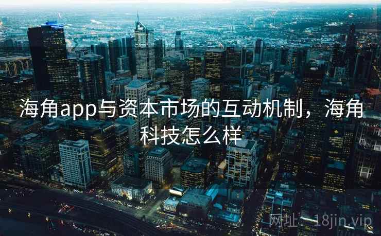 海角app与资本市场的互动机制，海角科技怎么样