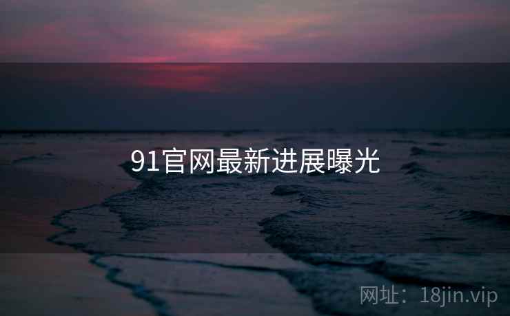 91官网最新进展曝光