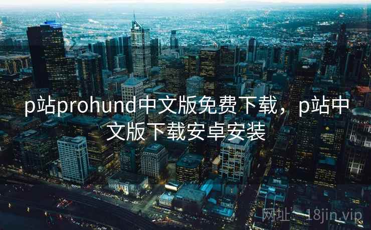 p站prohund中文版免费下载，p站中文版下载安卓安装